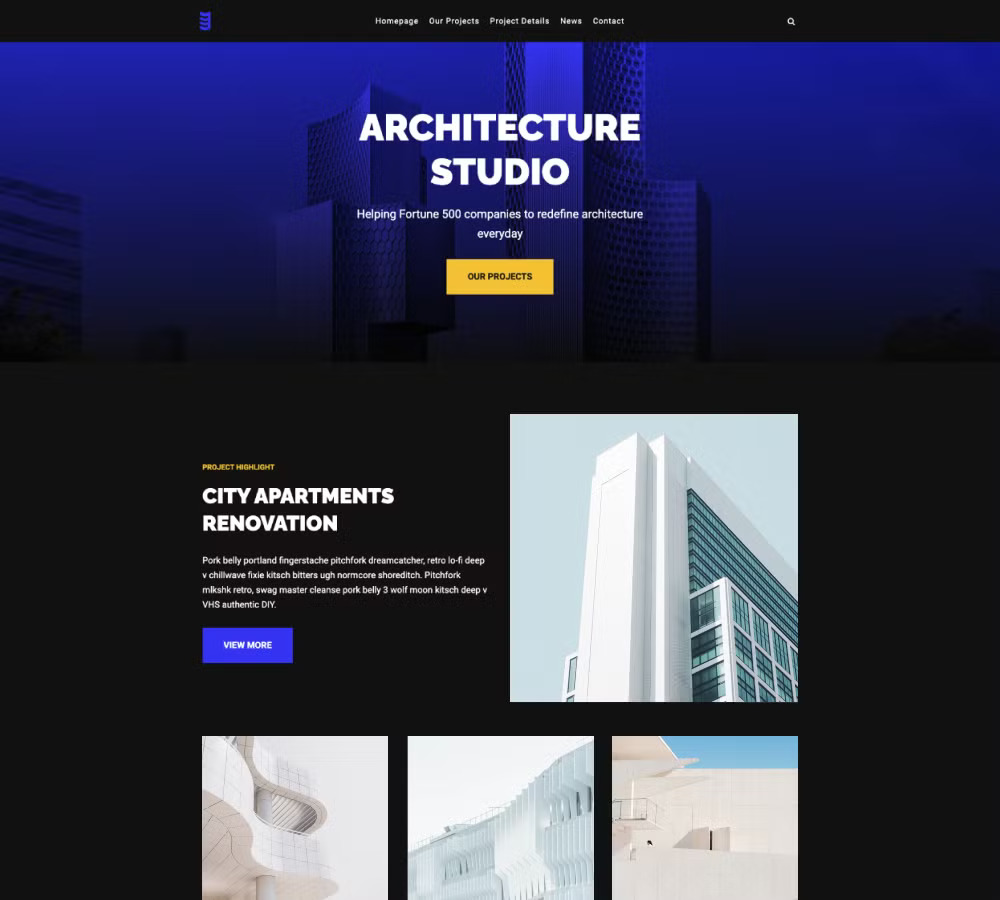 Screenshot: Architecture